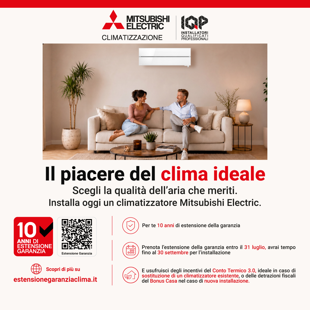 Promozione estensione garanzia 10 anni